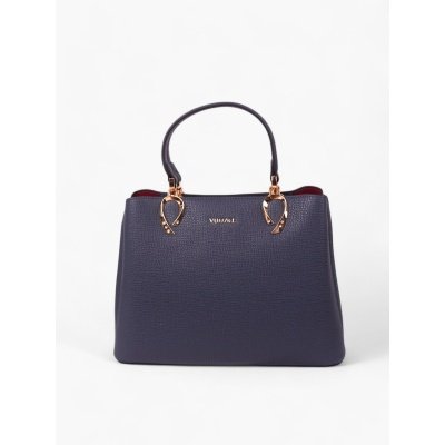 Bolso de Mano de Cuero Tratado