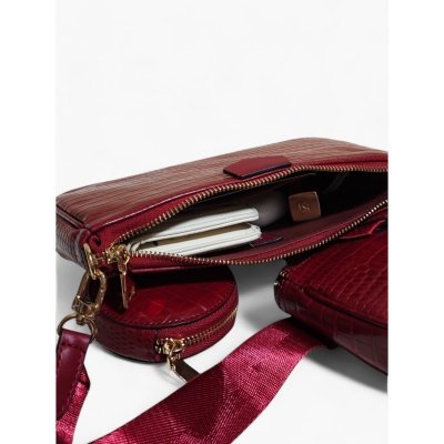 Bolsos de Mujer Set de 3 en tono burdeos