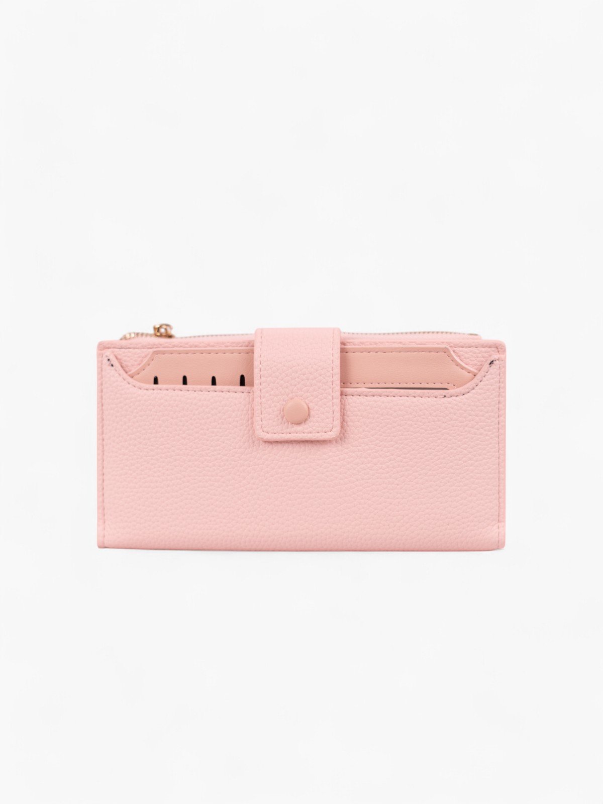 cartera rosa pastel