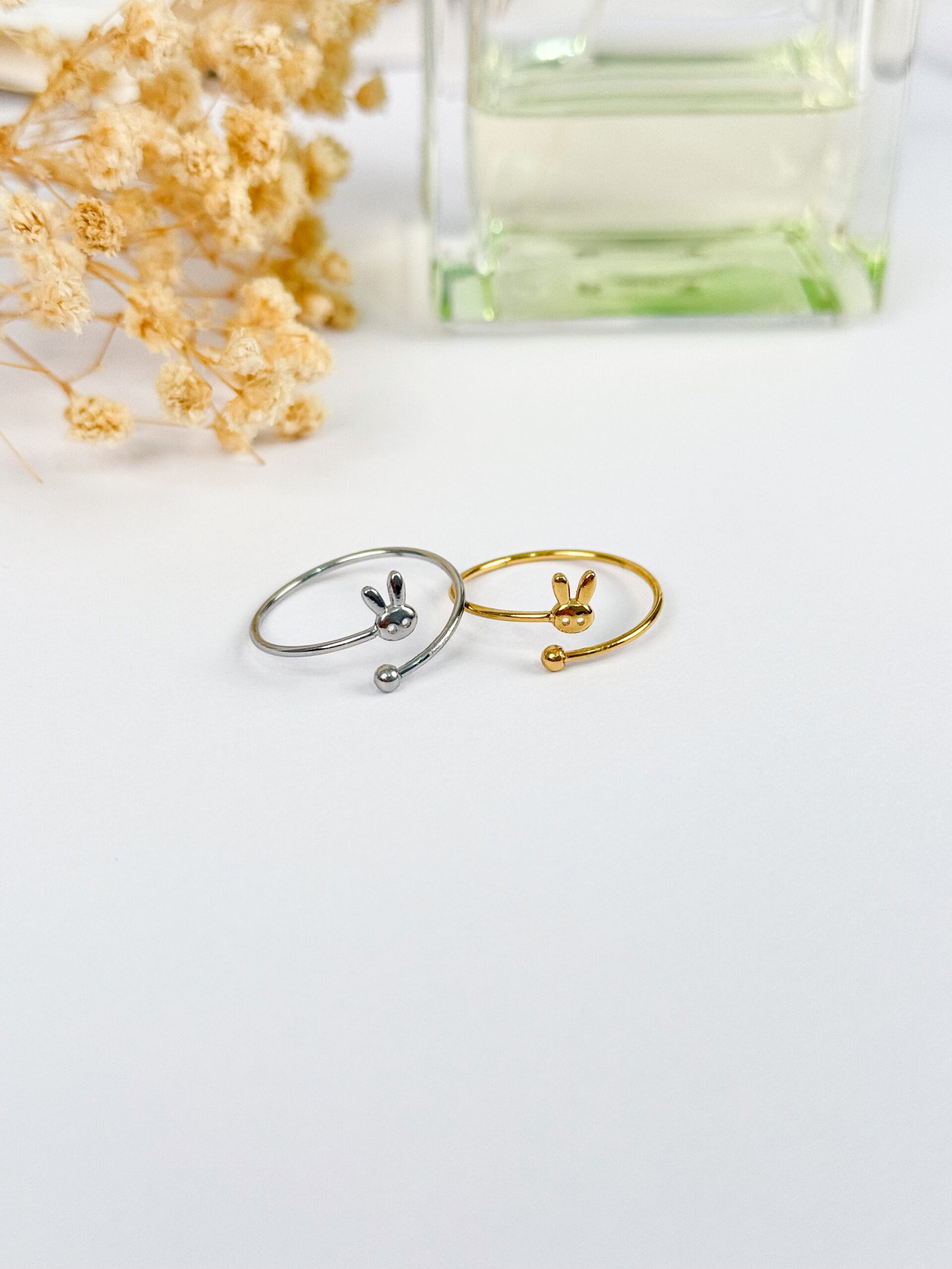 Anillo fino conejo