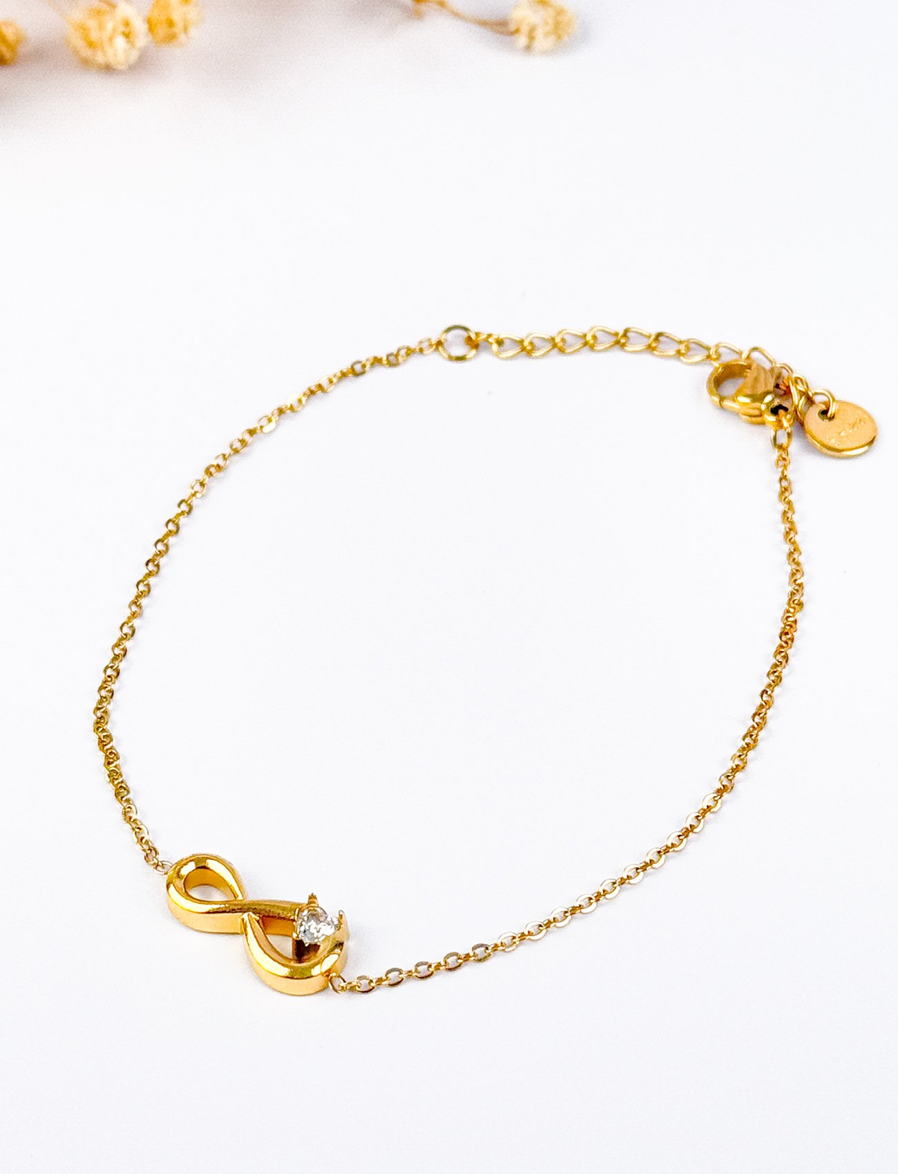 Pulsera Infinito en Acero Inoxidable