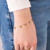 Pulsera de discos colgantes
