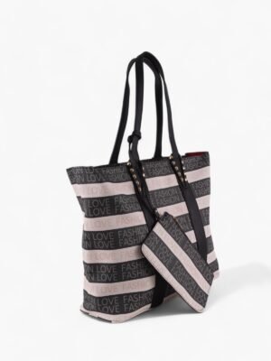 Bolso Grande de Rayas