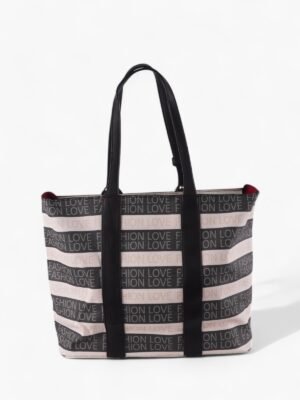 Bolso Grande de Rayas