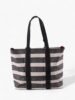 Bolso Grande de Rayas